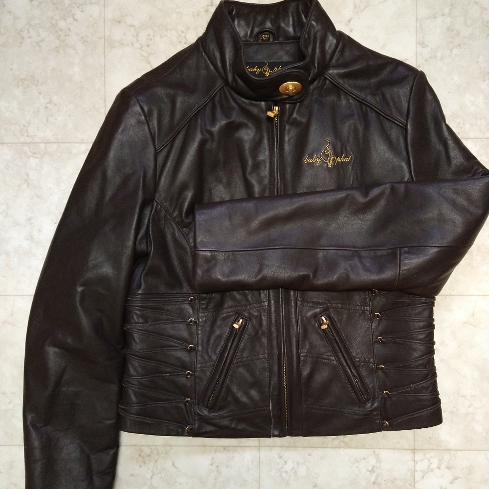 Baby Phat leather jacket